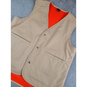 Vintage Pendleton Outdoors Man Vest Mens M Reversible Wool Hunting Shooting